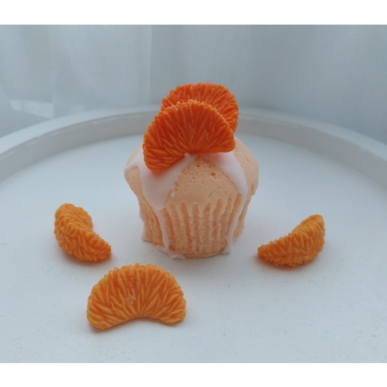 Mydlana babeczka pomarańczowa