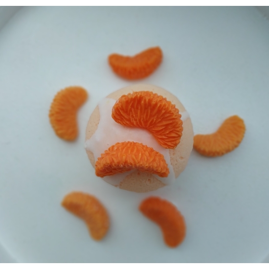 Mydlana babeczka pomarańczowa