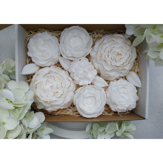 Zestaw prezentowy biały bez