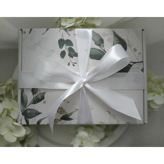 Zestaw prezentowy biały bez