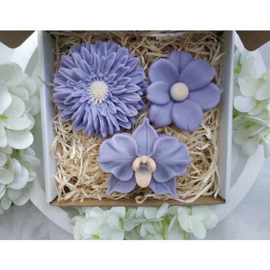 Mydlany flower box na prezent