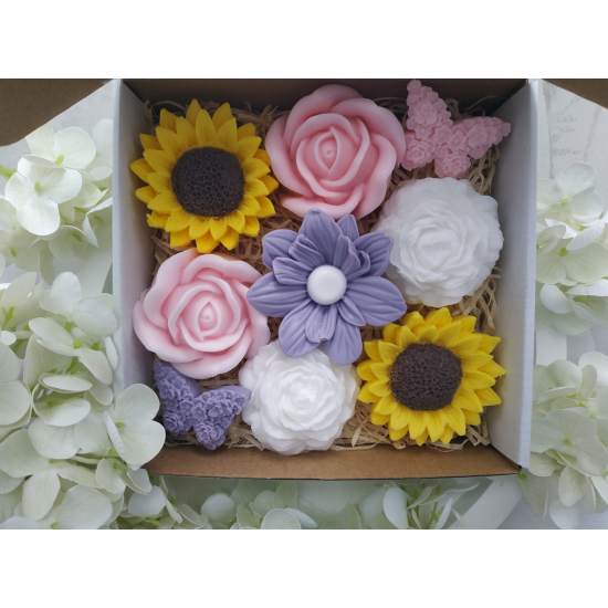 Mydlany flower box