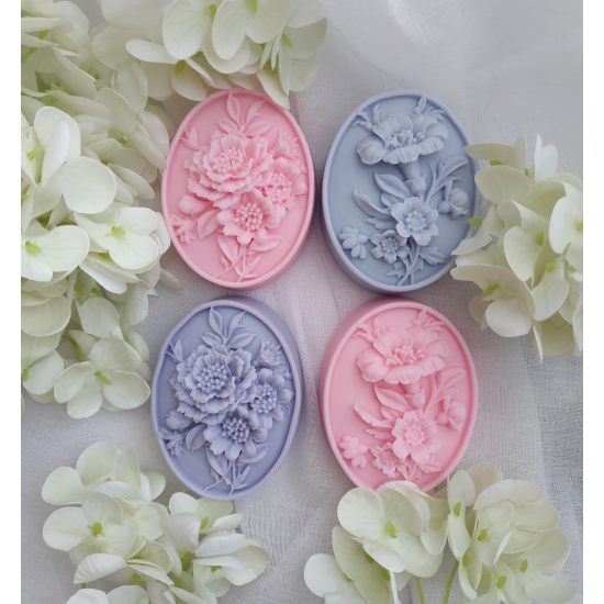 Zestaw mydeł róża i lawenda Dzień Kobiet