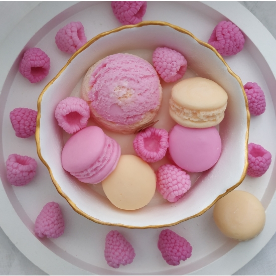 Świeca sojowa lody owocowe