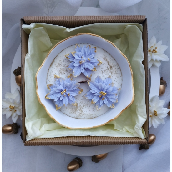 Świąteczna świeca sojowa