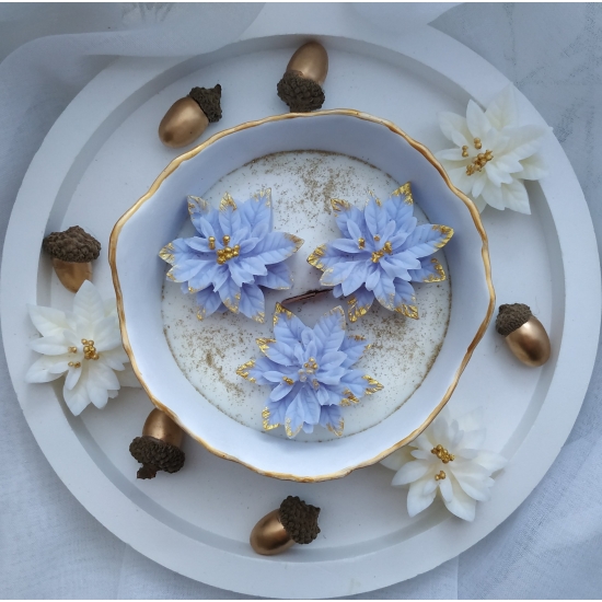 Świąteczna świeca sojowa