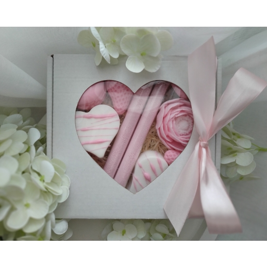 Zestaw prezentowy truskawka i wanilia