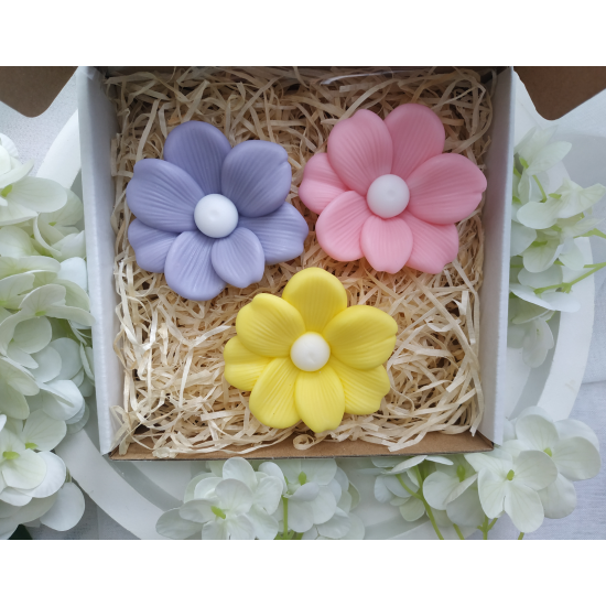 Mydlany flower box na prezent