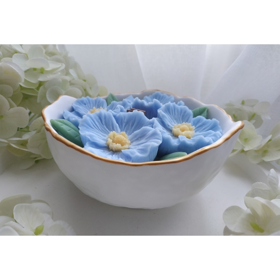 Świeca sojowa wiosenne kwiaty